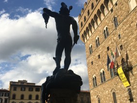 Benvenuto Cellini, Perseus with the Head of Medusa, Piazza della Signoria, Florence, Italy